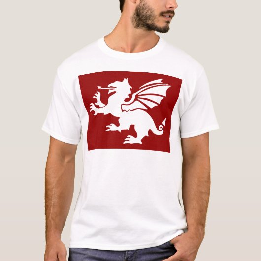 De rode draak t-shirt (Voorkant)