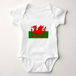 De rode draak (vlag van Wales) Romper