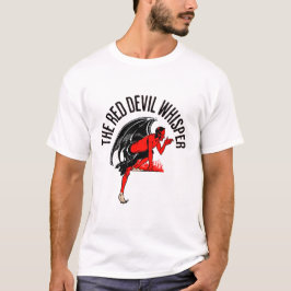 de rode duivelfluister t-shirt