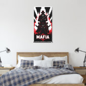 De Rode Eed Canvas Afdruk (Insitu (Slaapkamer))