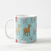 De rode geit koffiemok (Links)