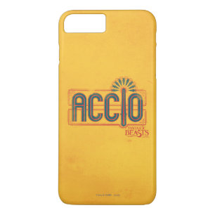 De rode Grafische Werktijd van het Art deco ACCIO iPhone 8 Plus / 7 Plus Hoesje
