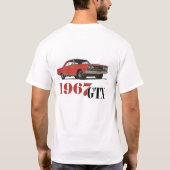 DE RODE GTX VAN 1967 T-SHIRT (Achterkant)