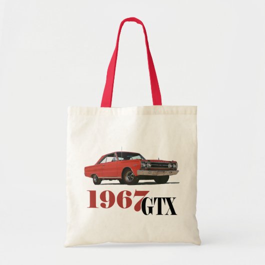 DE RODE GTX VAN 1967 TOTE BAG (Voorkant)