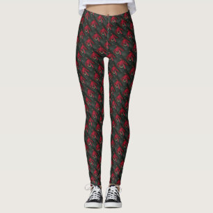 De rode Ibis natte vlieg, vliegende visserij, vlie Leggings