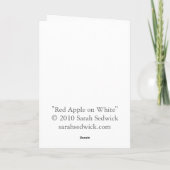 De rode Kaart van de Kunst van Apple (Achterkant)