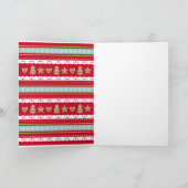 De rode Kaart van het Koekje van de Peperkoek van (Binnen)