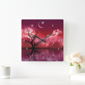 De rode Klok van de Bezinningen van de Hemel van (Huis)