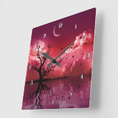 De rode Klok van de Bezinningen van de Hemel van (Hoek)