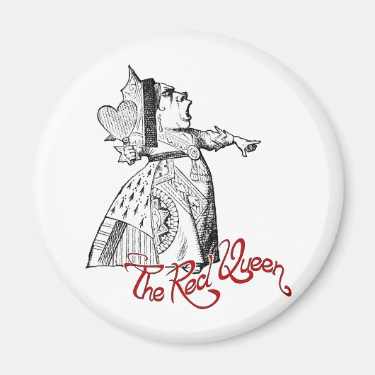 De Rode Koningin Magneet (Voorkant)