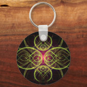 De Rode Medallion van Alexandra Cook van Linandara Sleutelhanger (Voorkant)