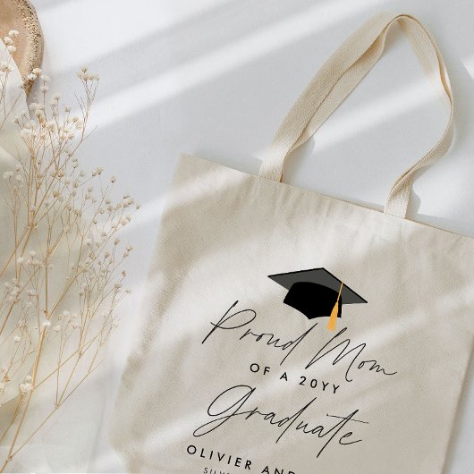 De rode moeder van een klasse van 20YY afstuderen  Tote Bag