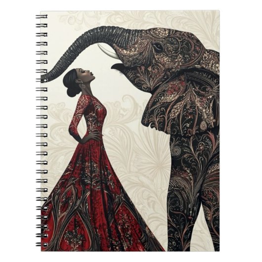 De rode olifant editie8 notitieboek (Voorkant)