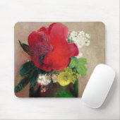 De rode papaver muismat (Met muis)
