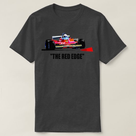 De rode rand F1 T-shirt (Design voorkant)