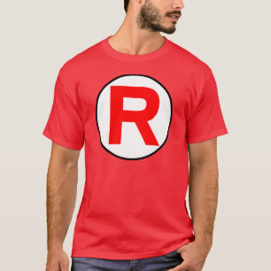 De rode t-shirt van de Raket