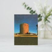 De rode toren van Giorgio de Chirico 1913 Briefkaart (Staand voorkant)