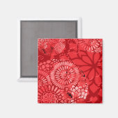 DE RODE TUIN MAGNEET (Voorkant / Achterkant)