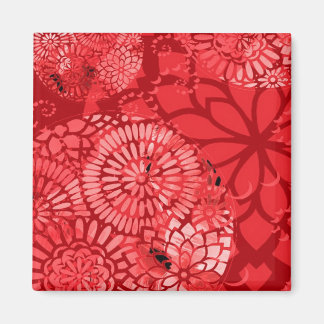 DE RODE TUIN MAGNEET