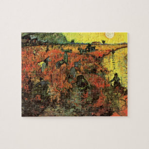 De Rode Vineyard van Vincent van Gogh Legpuzzel