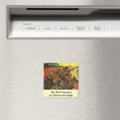 De Rode Vineyard van Vincent van Gogh Magneet (Insitu (Vaatwasser))