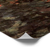 De Rode Vineyard van Vincent van Gogh Poster (Hoek)