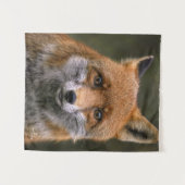 De rode vos wandkleed (Voorkant (horizontaal))