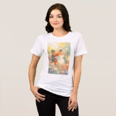 De Rode Vos Weide Hideaway Tri-Blend Shirt (Voorkant volledig)