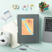 De Rode Zee Reisgids Sticker (iPad Cover)