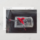 De Rode Zwan Briefkaart (Voorkant / Achterkant)