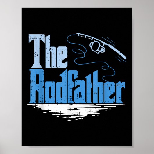 De Rodfather Grappige Visparodie Poster (Voorkant)