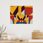 De roeiboot poster (Keuken)