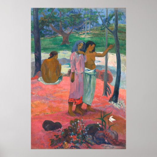 De Roep, 1902 door Paul Gauguin Poster (Voorkant)