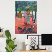 De Roep, 1902 door Paul Gauguin Poster (Thuiskantoor)