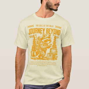 De roep van de wilde reis voorbij t-shirt