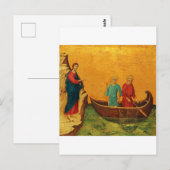 De roeping van de apostelen Petrus en Andreas Briefkaart (Voorkant / Achterkant)