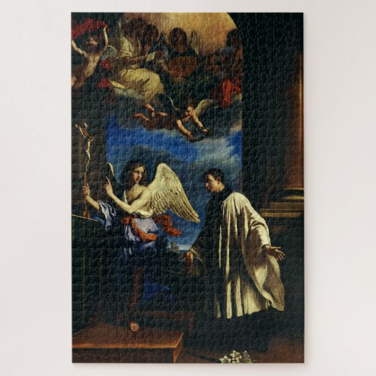 De roeping van Sint Aloysius Luigi Gonzaga Legpuzzel (Verticaal)
