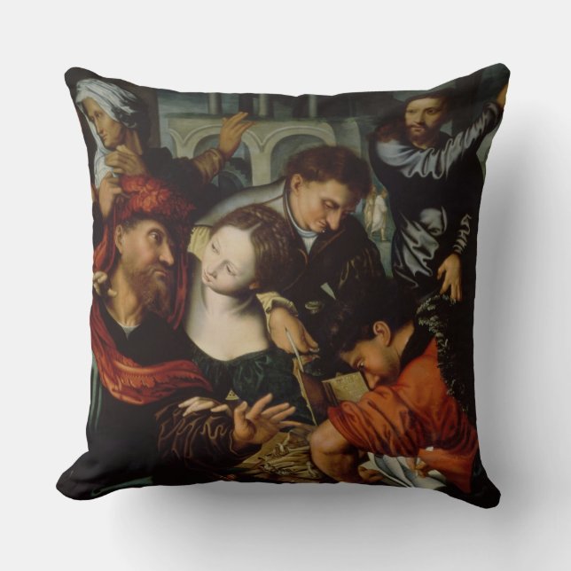 De Roeping van St. Mattheus Kussen (Voorkant)