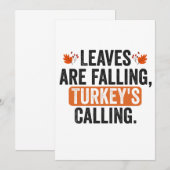 De roeping van Turkije valt weg Kaart (Voorkant / Achterkant)