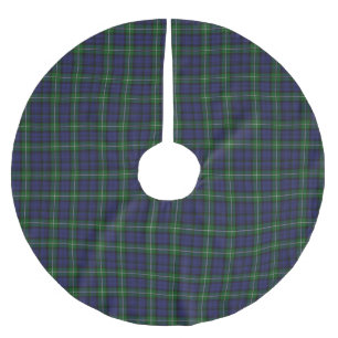 De Rok van de Boom van de Plaid van het Geruite Kerstboom Rok