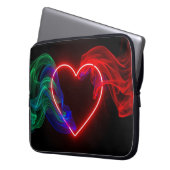 De rokend hete Valentijn op deze elektronica tas (Voorkant Links)