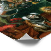 De rokerruimte met apen poster (Hoek)