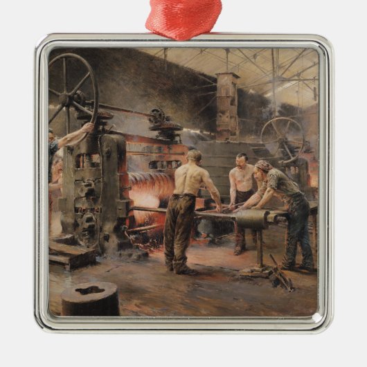 De Rolling Mill Metalen Ornament (Voorkant)