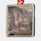 De Rolling Mill Metalen Ornament (Links)