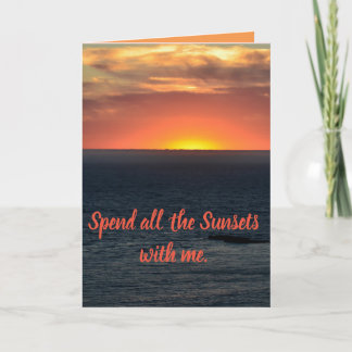 De Romaanse Kaart van de zonsondergang