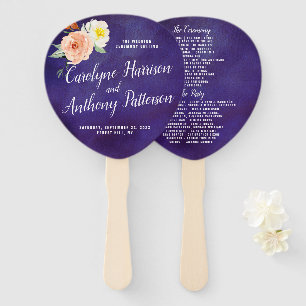 De Romance in het Collectie Bloom Wedding Handwaaier