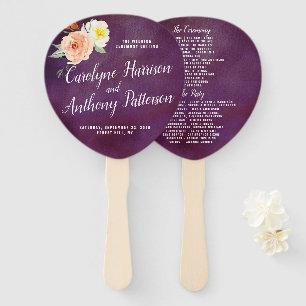 De Romance in het Collectie Bloom Wedding Handwaaier