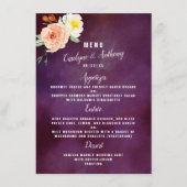 De Romance in het Collectie Bloom Wedding Menu (Voorkant)
