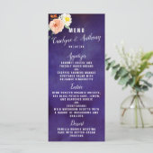 De Romance in het Collectie Bloom Wedding Menu (Staand voorkant)