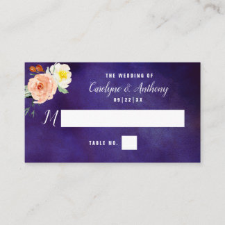De Romance in het Collectie Bloom Wedding Plaatskaartje